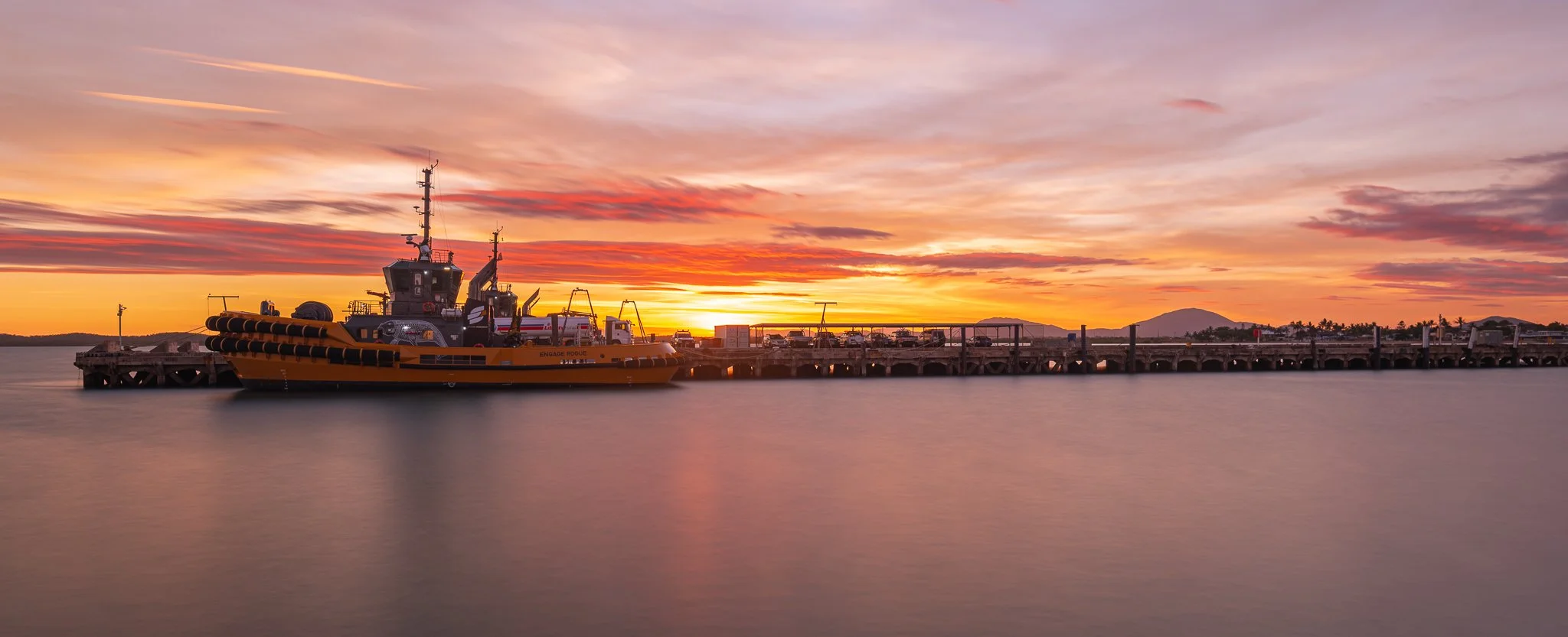 Bowen Jetty Sunset