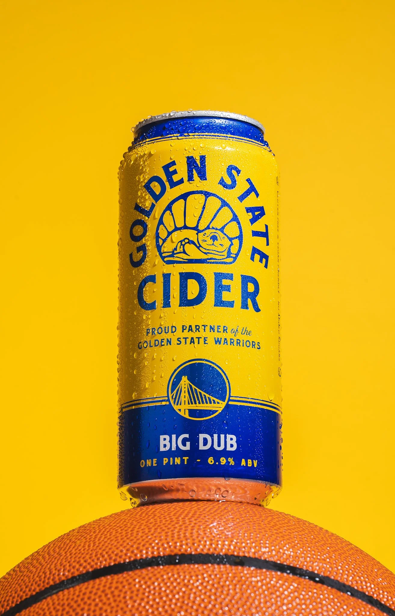 Five-star review from Golden State Cider about XôL Creative’s photography for their Golden State Warriors collaboration cider.