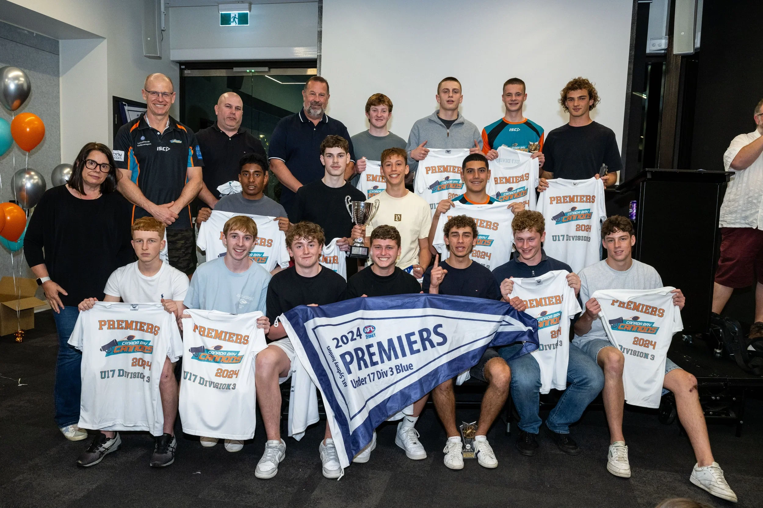 Canada Bay Cannons AFL 2024 Presentation 