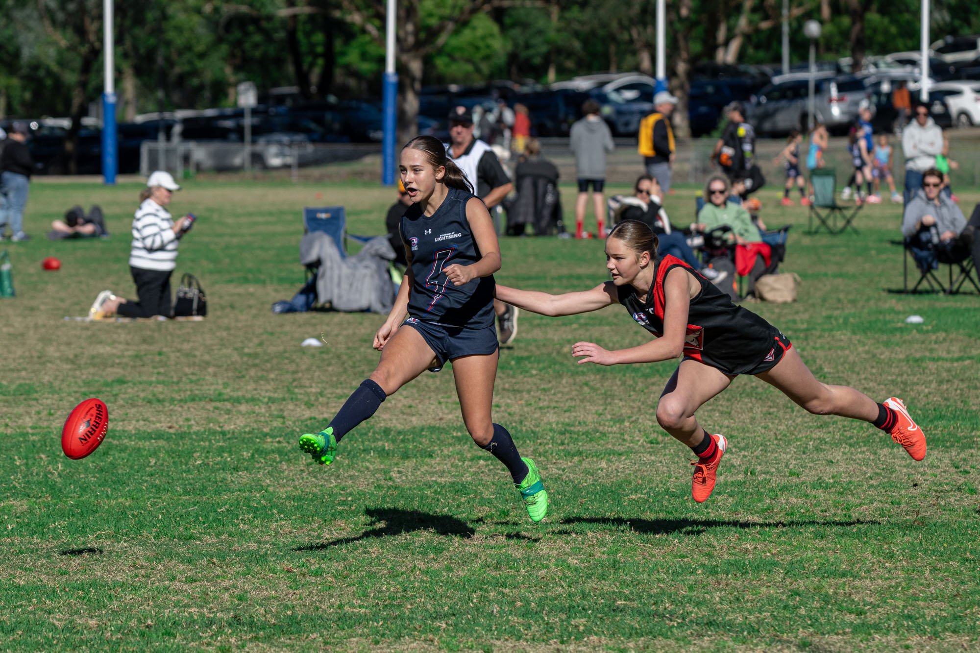 U13YG Div 2 Northwest Lightning VS Miranda Bombers