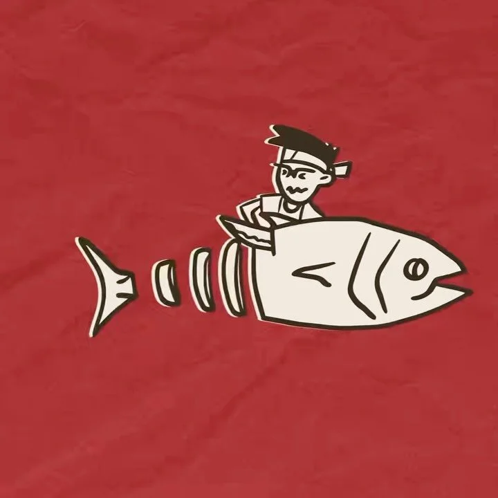 Fun fact, our fundraiser illustration by the talented @joelllvelez is based on a few of our Blue Fin tuna events! 

At the rate of how much tuna we&rsquo;ll be serving at the new restaurant, there&rsquo;s a chance we&rsquo;ll be getting whole tunas i