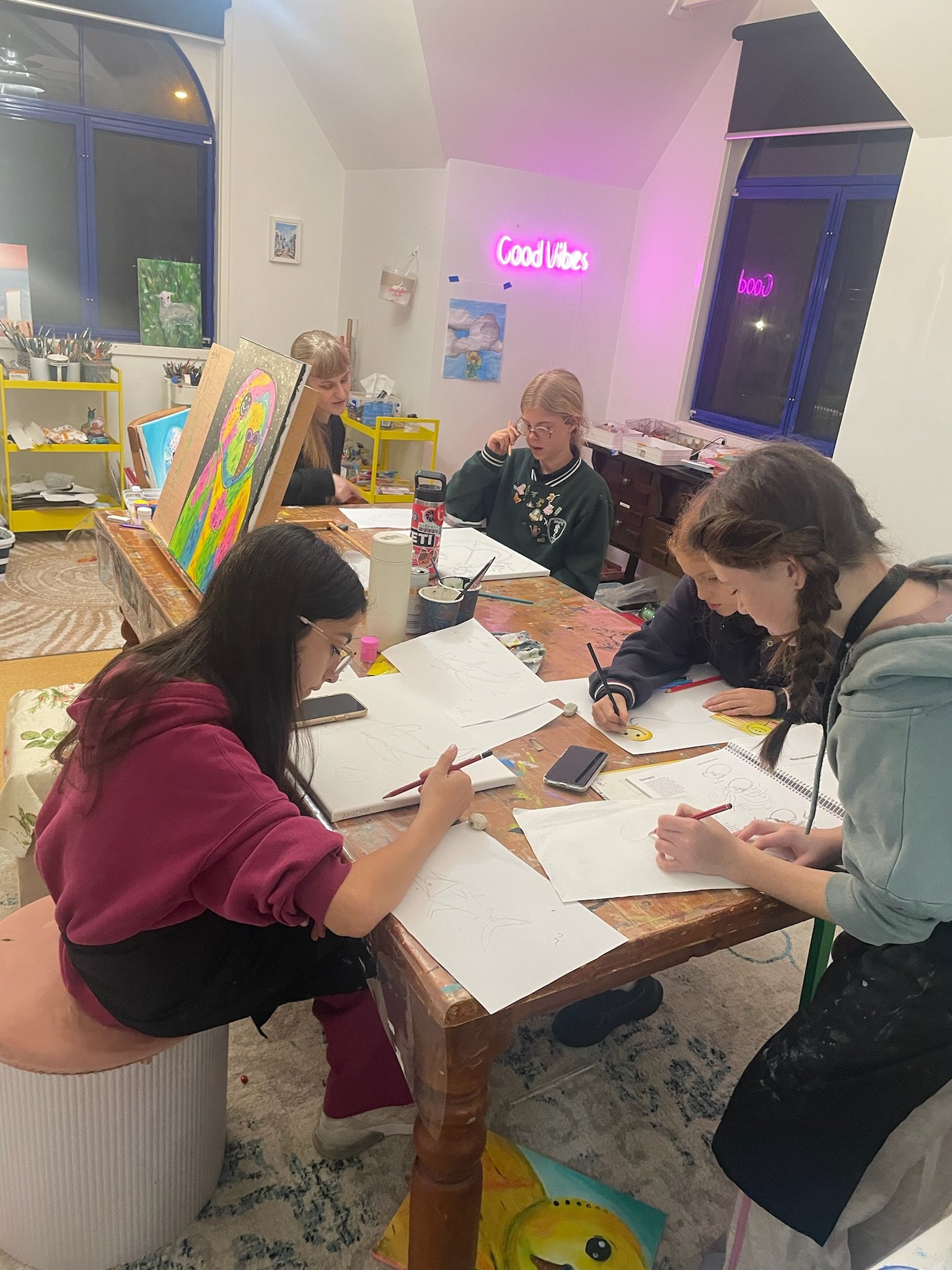 Term 3 Teens Art Class ( Tuesday Class)