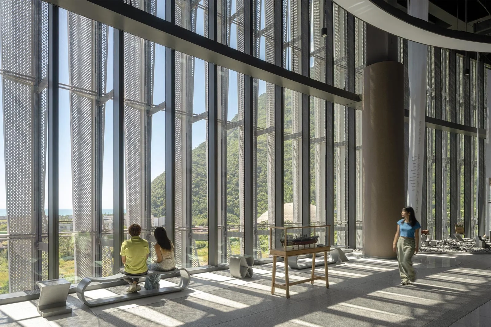 tcc daka kpf, tcc daka recycling center, taiwan cement company building, taiwan architecture, hualien county building, kpf interior