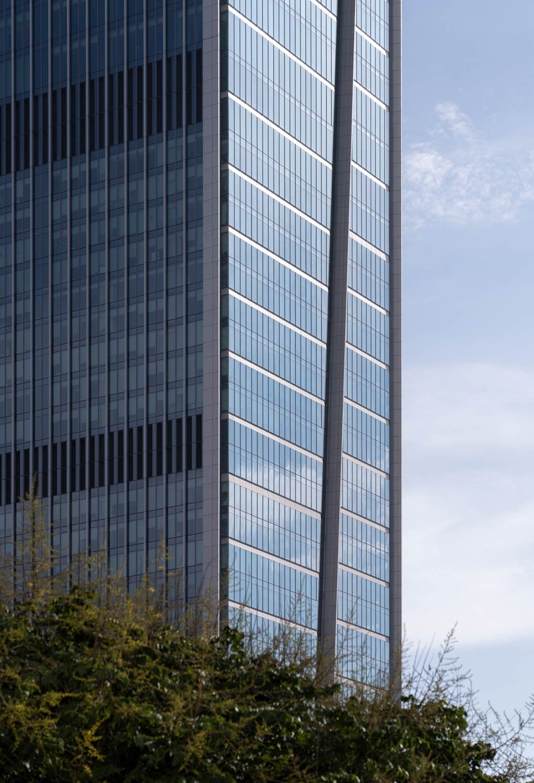 spring city 66 kunming office tower facade detail kpf
