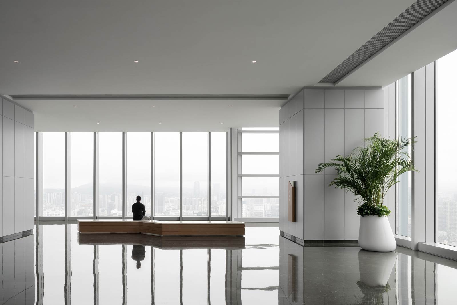 spring city 66 kpf office tower interior view