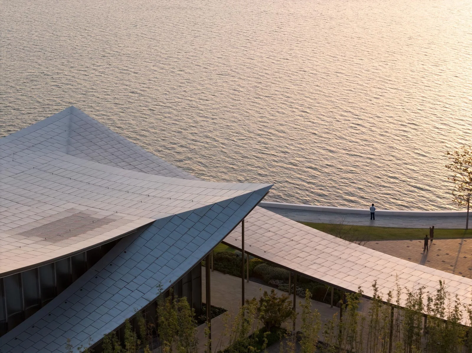 suzhou museum big, suzhou museum of contemporary art, suzhou moca, suzhou moca big, big suzhou, bjarke ingels suzhou, aerial museum photography