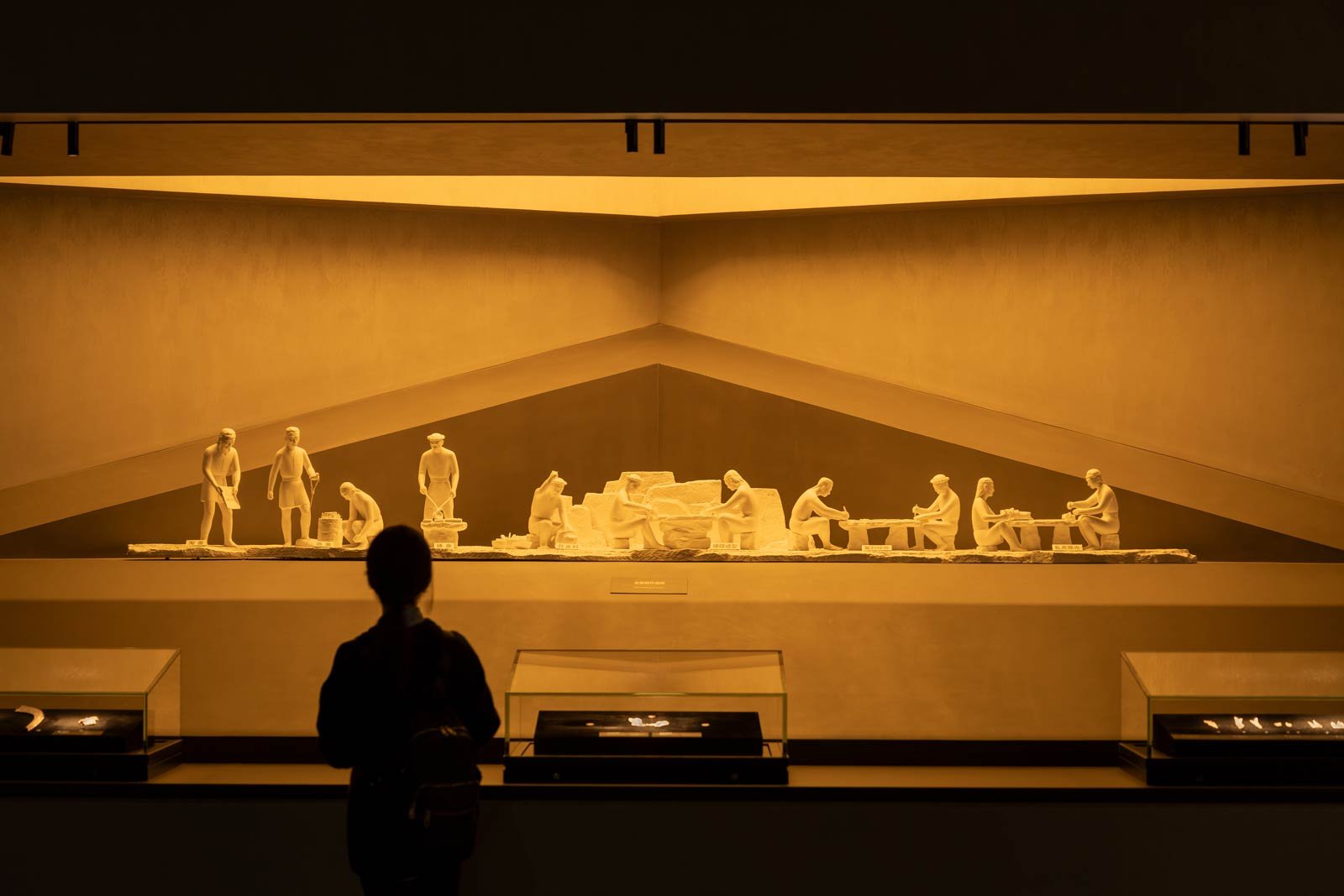 sanxingdui museum erco lighting gallery detail