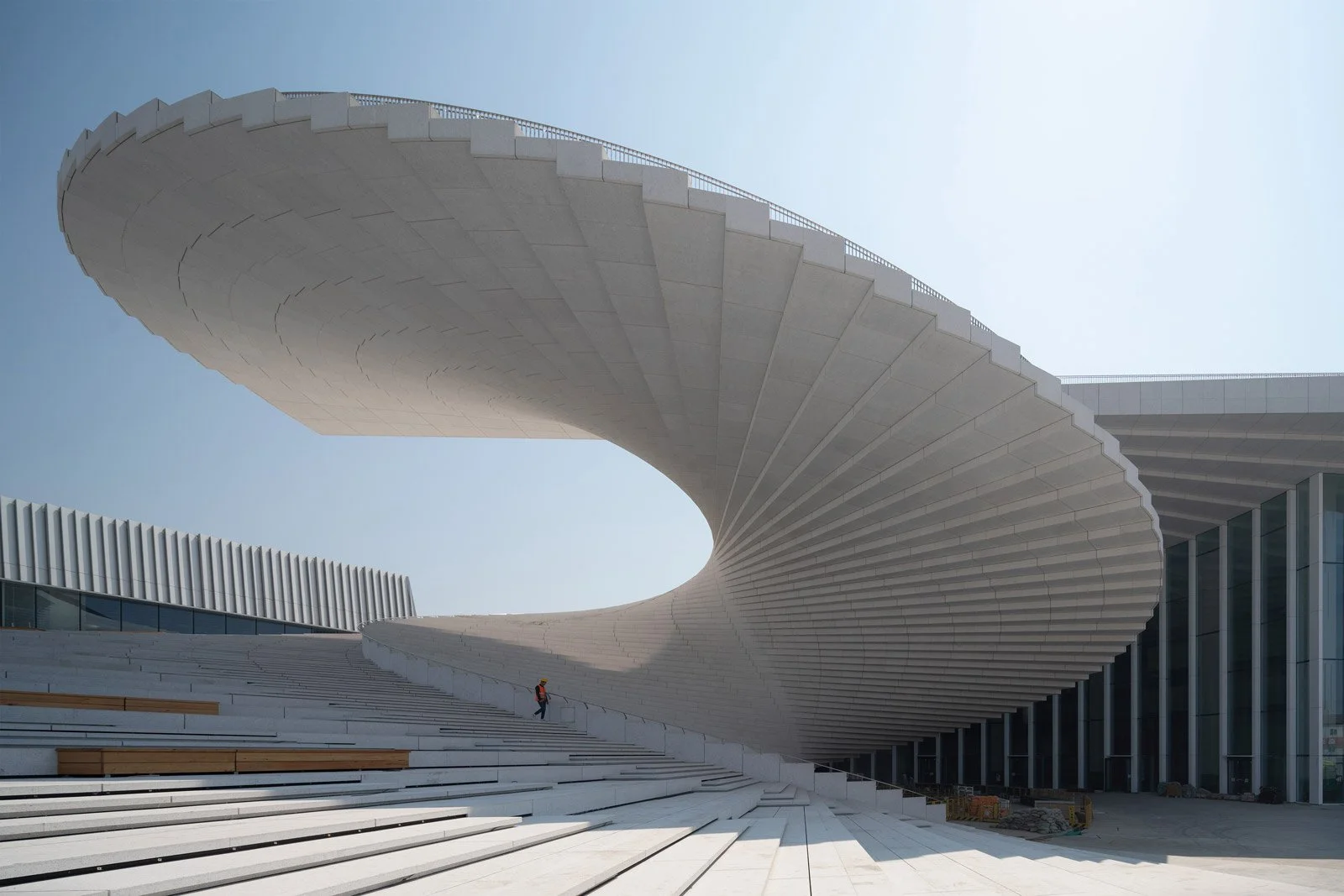 shanghai grand opera house, shanghai snohetta opera, snohetta opera house, snohetta china