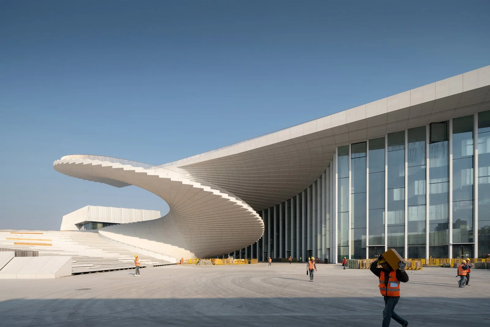 shanghai grand opera house, shanghai snohetta opera, snohetta opera house, snohetta china