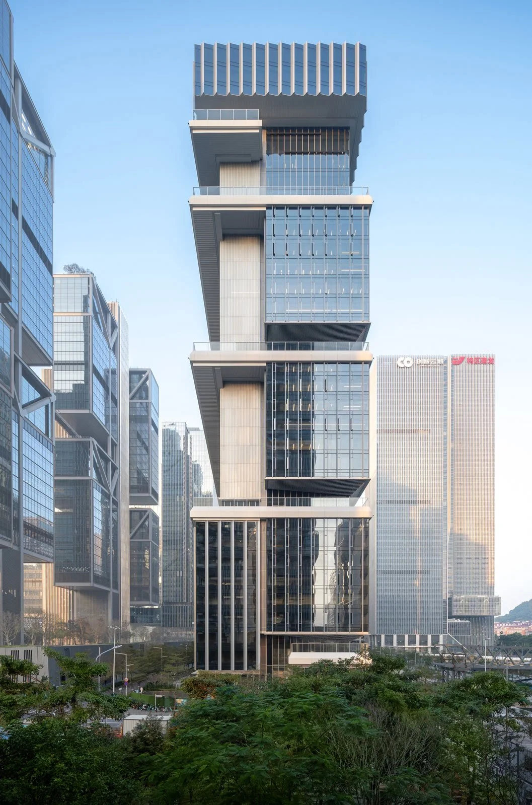 tp-link, tp-link lxd, kpf tp-link, kohn pedersen fox shenzhen office tower, shenzhen office, china tp-link