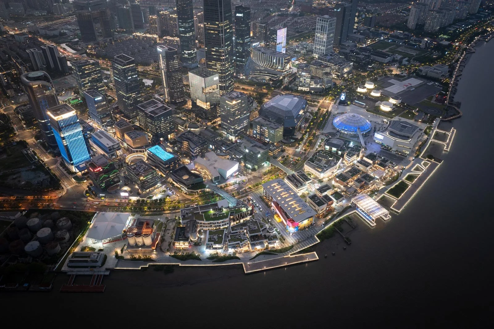 shanghai west bund, shanghai gate m, shanghai dreamcenter, shanghai waterfront, oval partnership, mvrdv