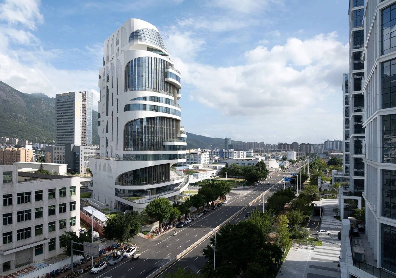 fuzhou igg tower, igg tower, igg fuzhou tianment tower, woods bagot igg, woods bagot fuzhou, woods bagot, fuzhou china, igg tower aerial