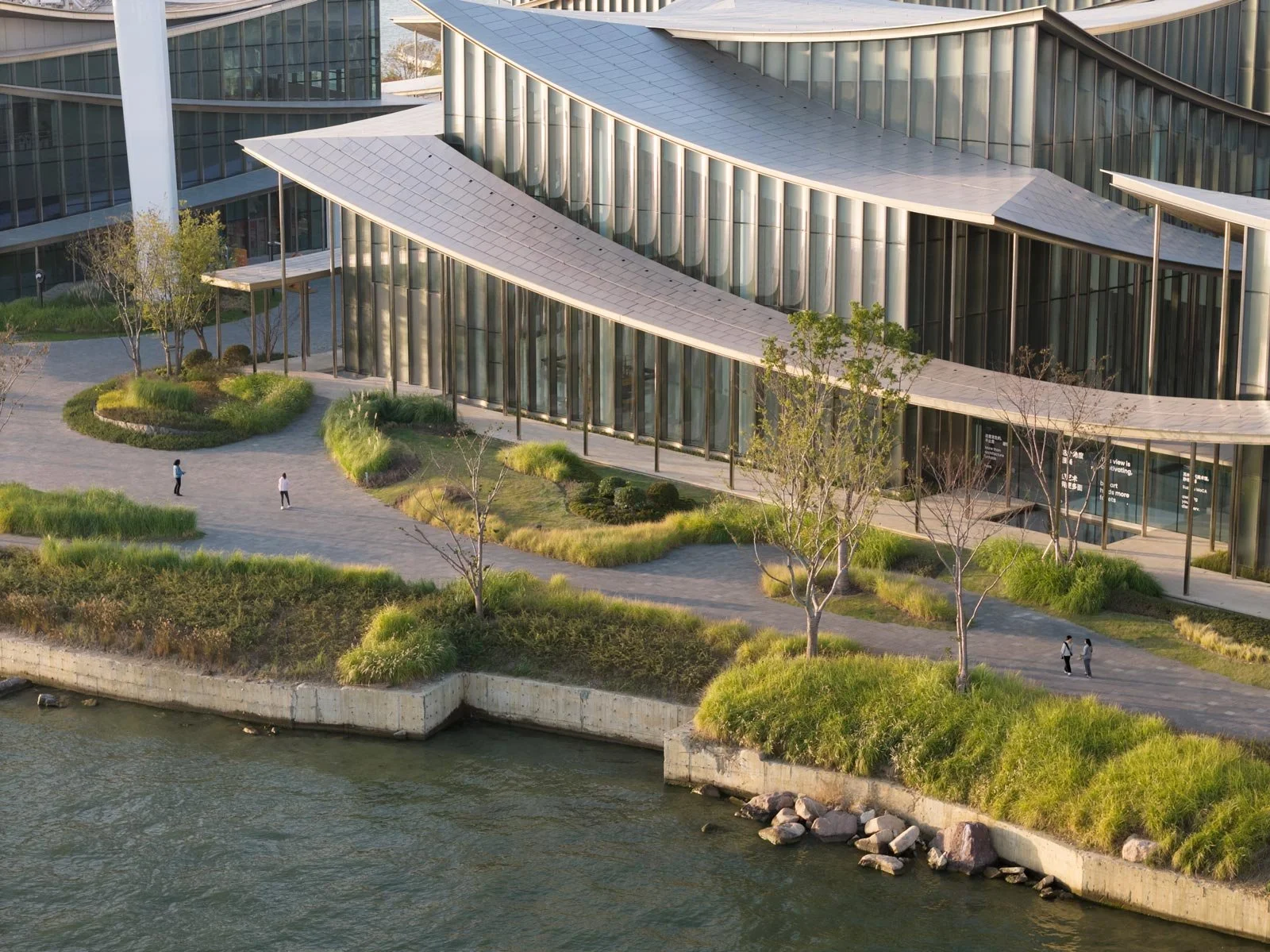 suzhou museum big, suzhou museum of contemporary art, suzhou moca, suzhou moca big, big suzhou, bjarke ingels suzhou, aerial museum photography