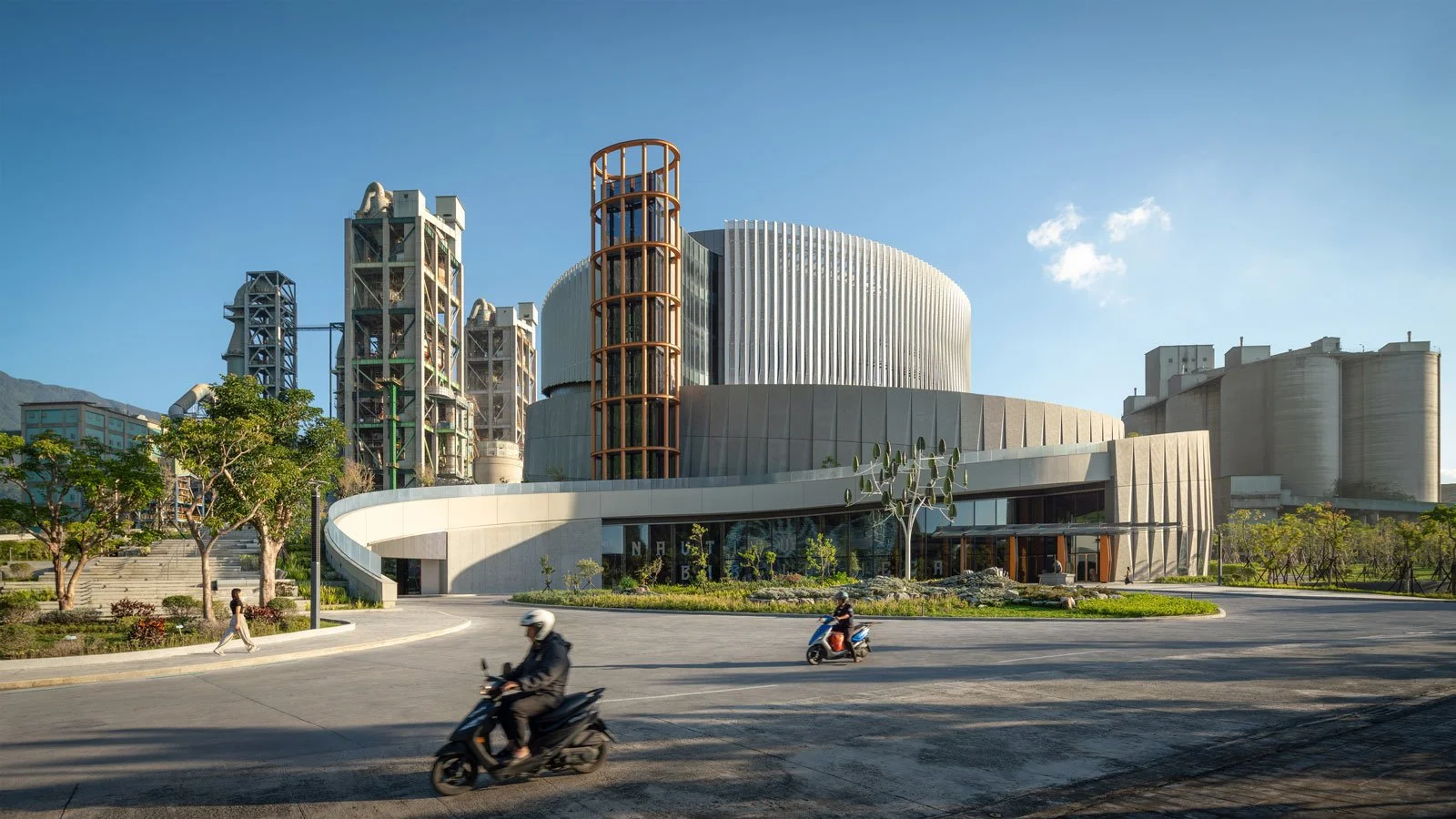 tcc daka kpf, tcc daka recycling center, taiwan cement company building, taiwan architecture, hualien county building, kpf
