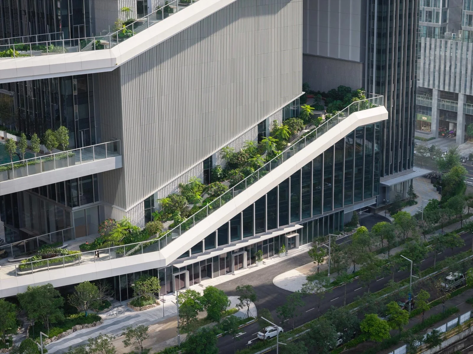 tp-link, tp-link lxd, kpf tp-link, kohn pedersen fox shenzhen office tower, shenzhen office, china tp-link