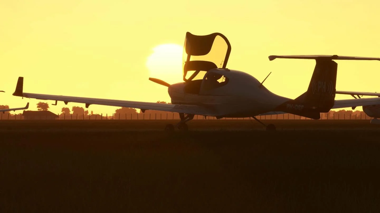 Last night we flew from EHMZ Midden-Zeeland, via EHRD Rotterdam The Hague AirPort, to EHHV Hilversum aerodrome. It was a great one during leg 5 of our PAPA HOTEL Virtual Flying Club Netherlands Group Tour! During 5 legs, we&rsquo;ll be visiting ALL t