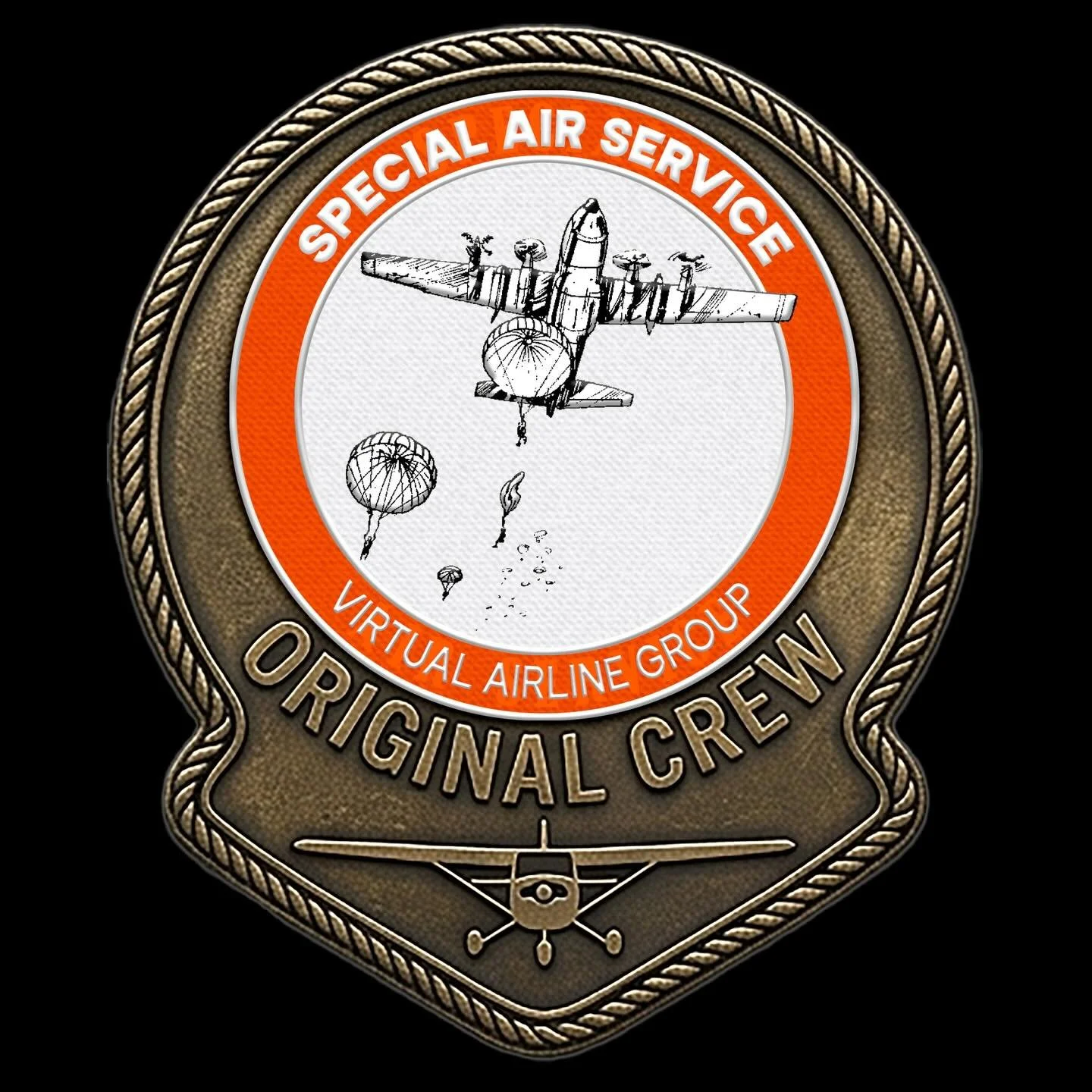 Become a legend and take your place as an Original Crew member. Claim your place as &ldquo;founding member&rdquo; of #specialairservicevag! This includes:

🏅 Digital &lsquo;Original Crew&rsquo; badge
✈️ Commision at our #virtualairline 
🪑 Chair at 