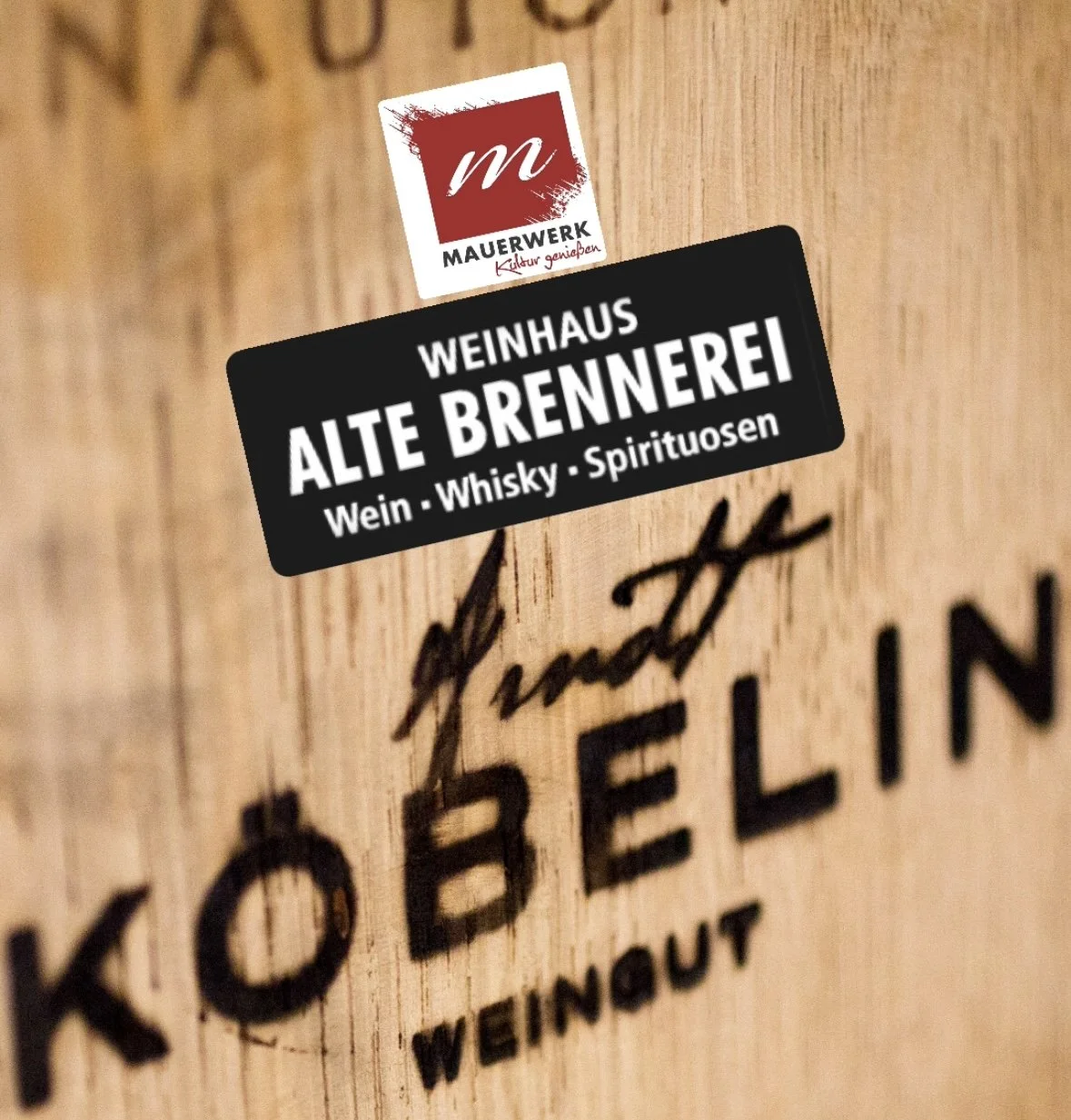 23. MAI 2026: WEINVERKOSTUNG ALTE BRENNEREI, HERRENBERG