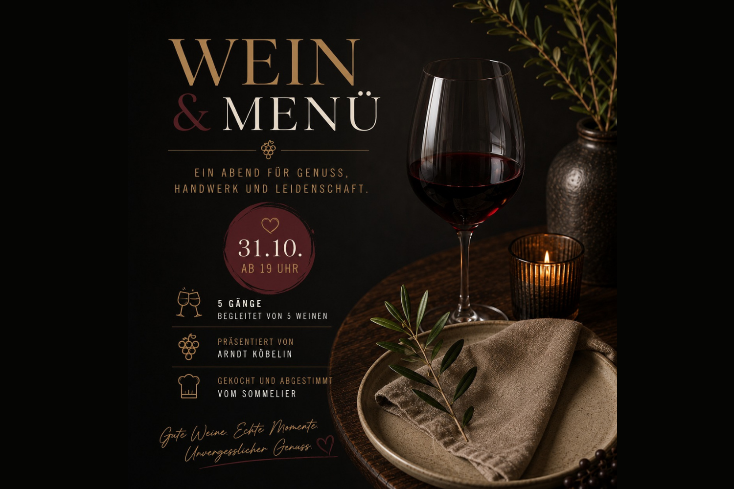 WEIN &amp; MENÜ | WEINHANDLUNG POSCH VAIHINGEN AN DER ENZ