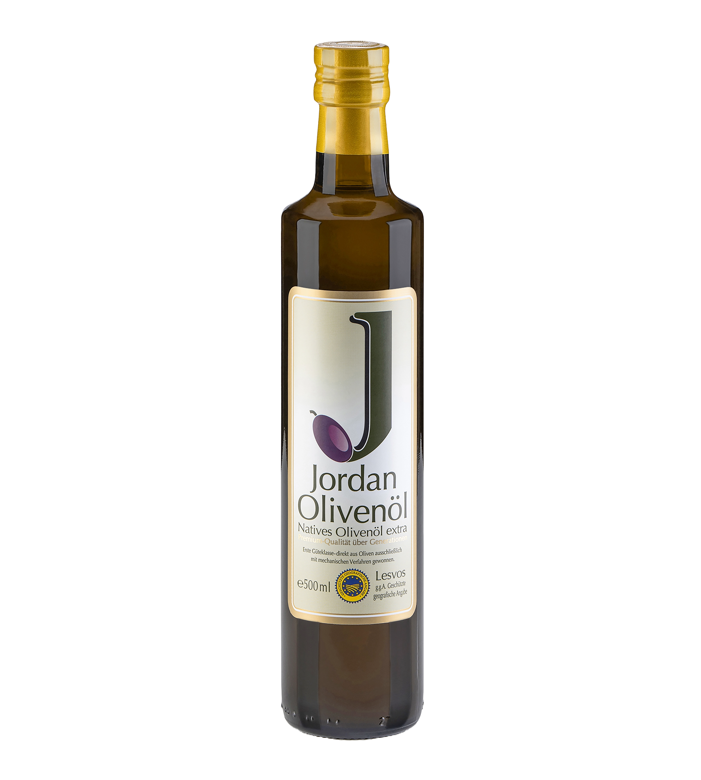 Jordan Olivenöl - natives Olivenöl extra - Flasche 0,75 Liter - 1.png