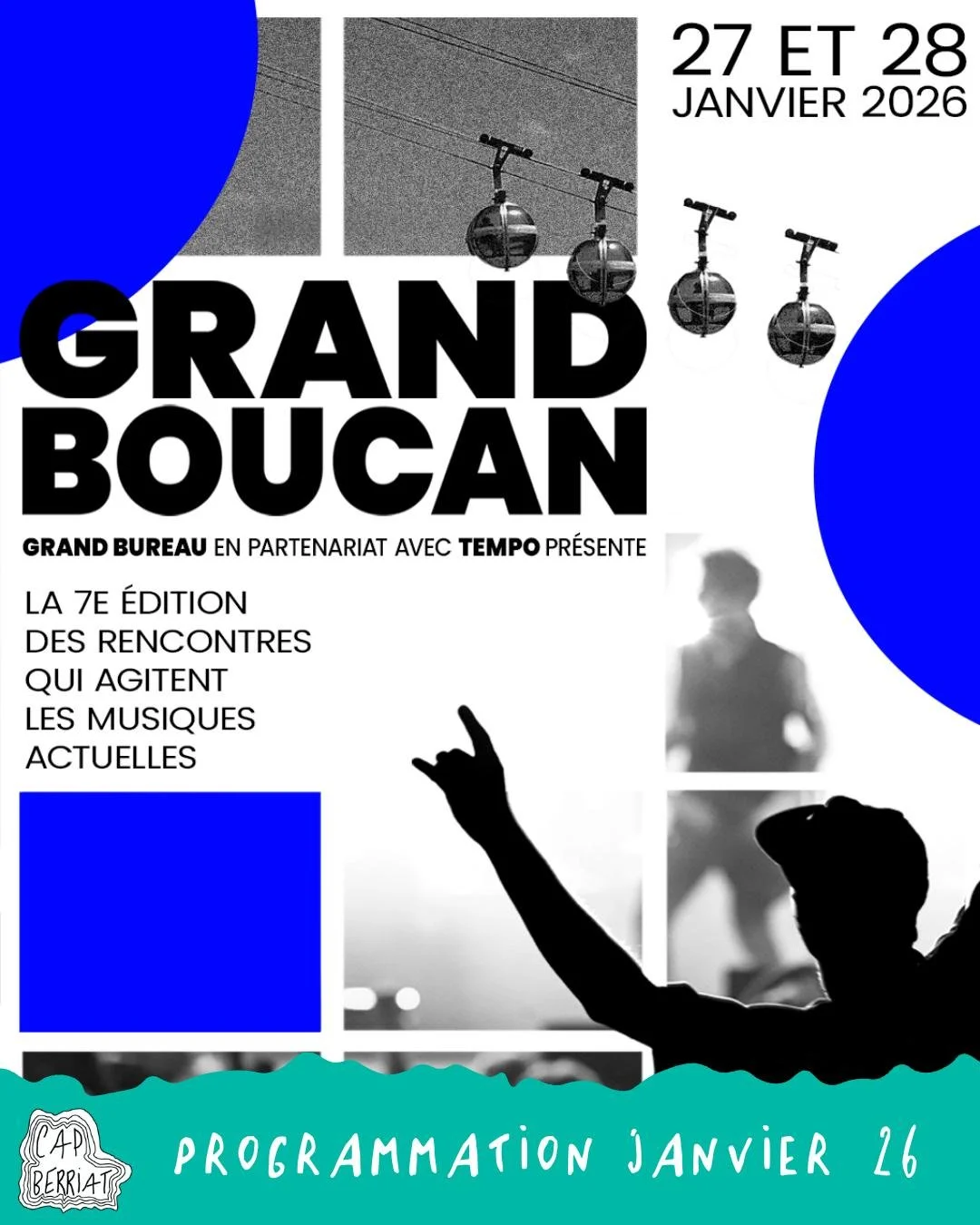 [IL SE PASSE QUOI &Agrave; CAP EN JANVIER ?]
D&eacute;couvrez toute la programmation du Transfo et de la Capsule pour ce 1er mois de l'ann&eacute;e ! 👀Avec une grosse nouveaut&eacute; : l'ouverture de @labouillotte_restaurant certains soirs de la se