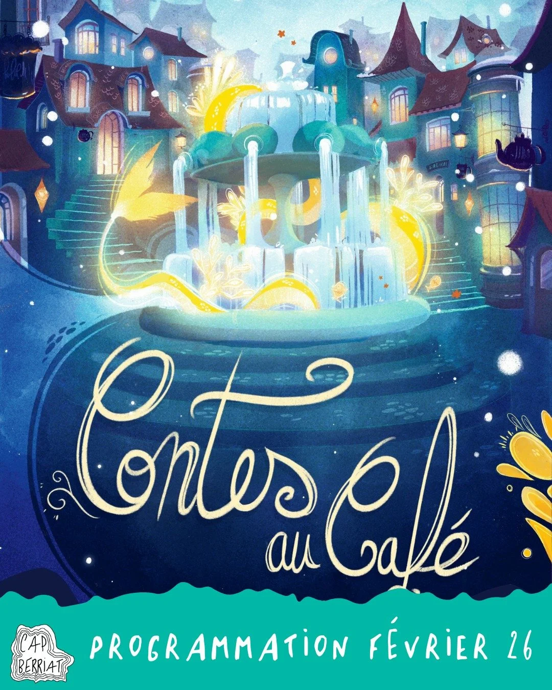 [IL SE PASSE QUOI &Agrave; CAP EN F&Eacute;VRIER ?]
Retrouvez toute la programmation de ce mois de f&eacute;vrier, au Transfo, &agrave; la Capsule et &agrave; @labouillotte_restaurant ! ❄

_______
ZOOM SUR LE FESTIVAL CONTES AU CAF&Eacute; 
L&rsquo;i