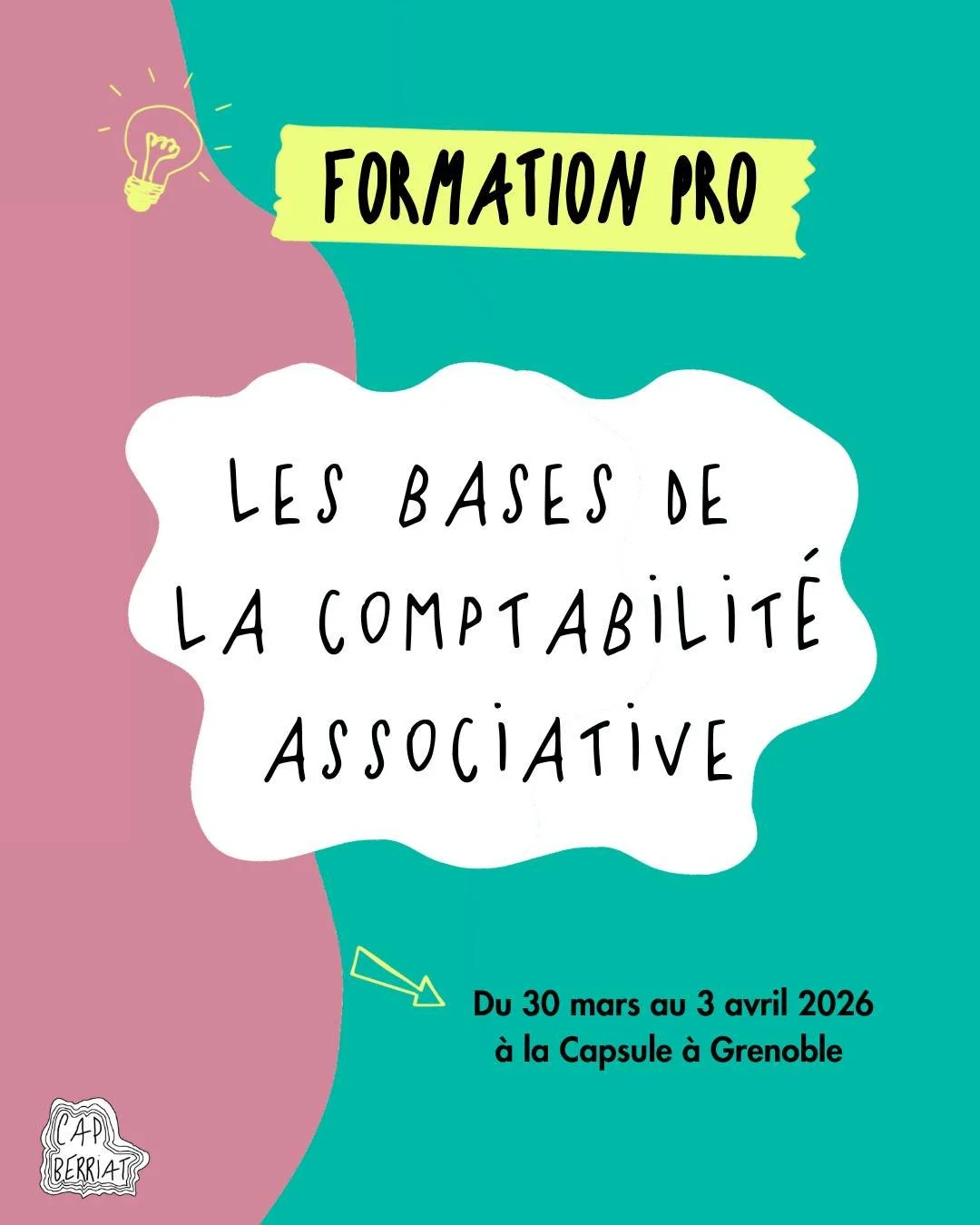 [FORMATION COMPTA ASSOCIATIVE]
👀 Vous avez la charge de la compta de votre asso ? C'est un peu la gal&egrave;re ?
Venez &agrave; notre super formation pro sp&eacute;ciale comptabilit&eacute; !
Le but ? Devenir autonome dans la gestion de sa compta t