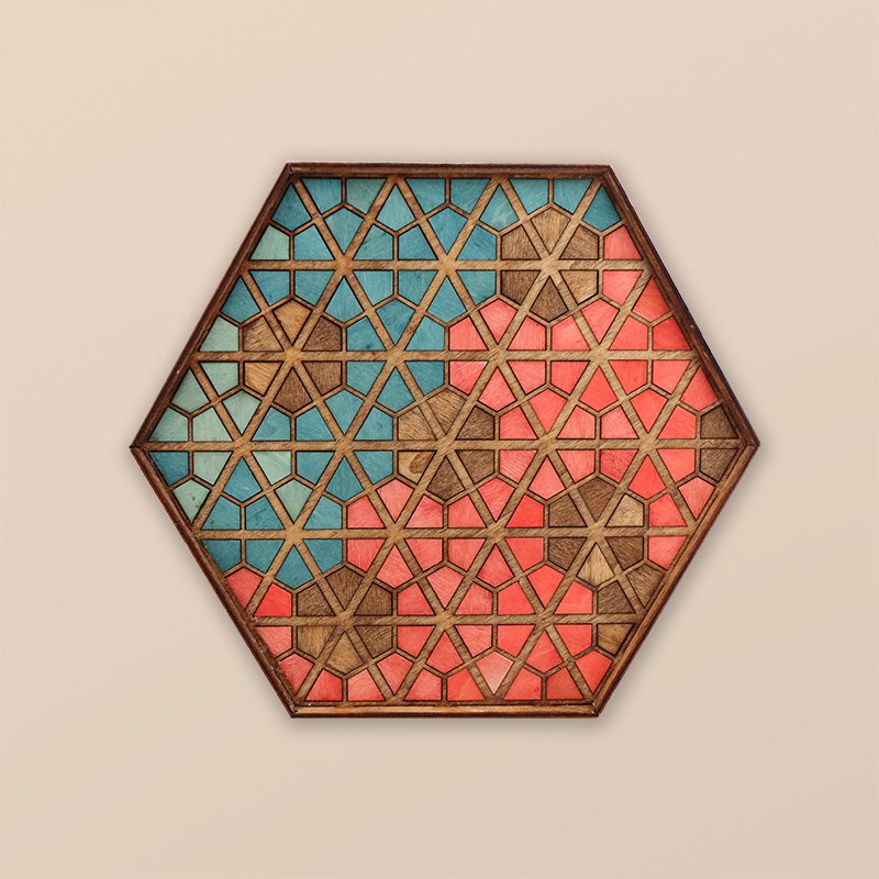 Making Tray with Traditional Pattern