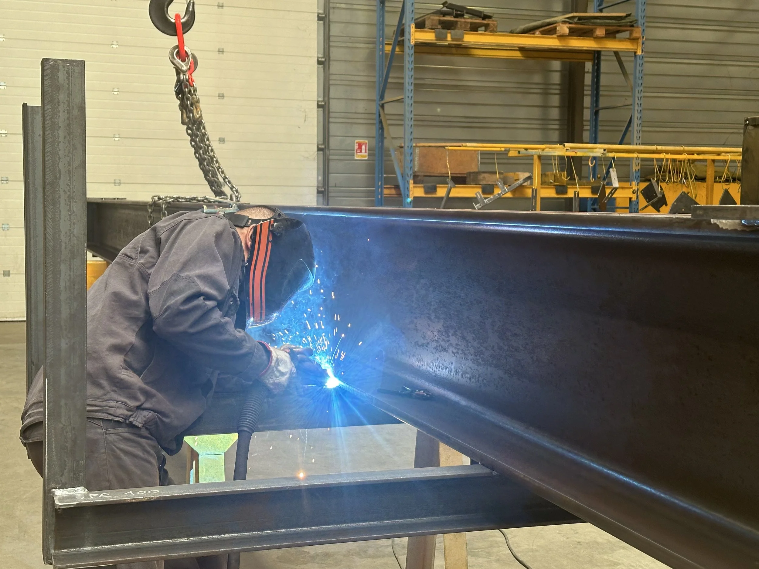 6.3-ton single-girder overhead crane