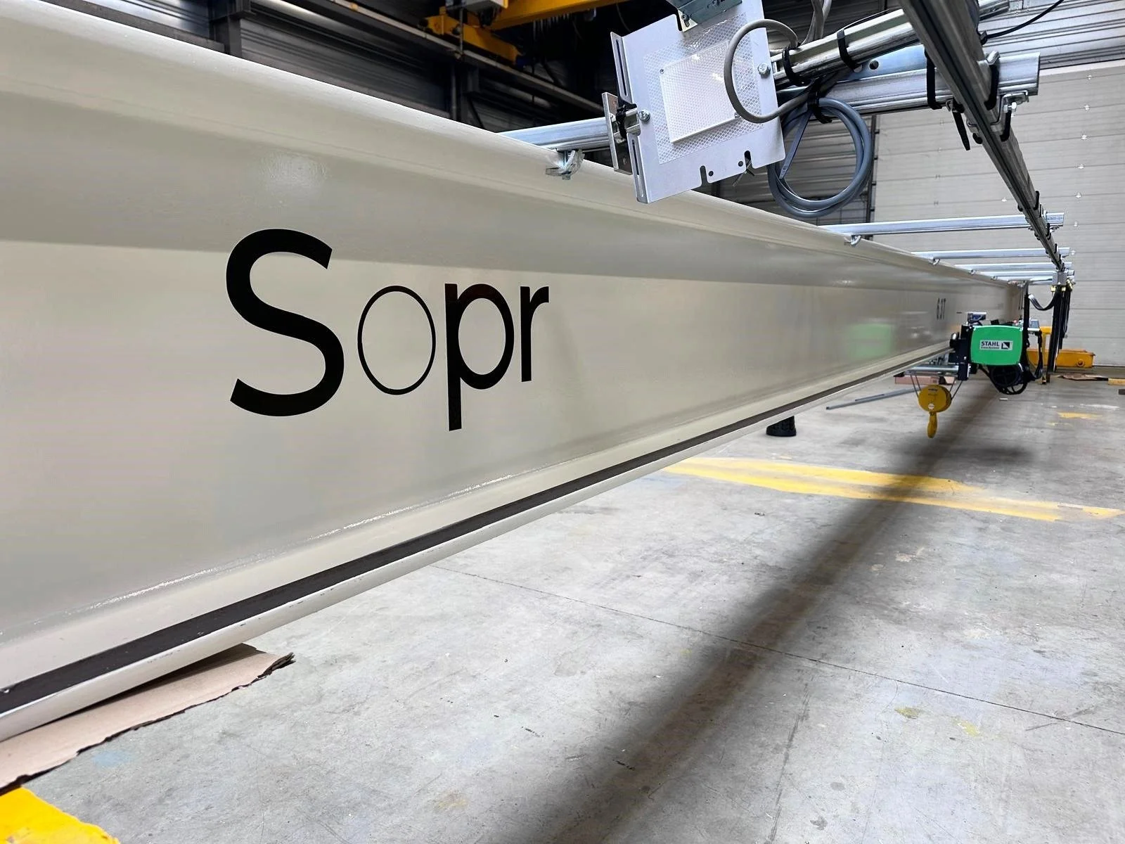 6.3-ton single-girder overhead crane, SOPR