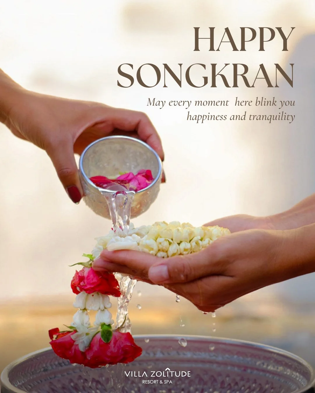 The Thai New Year is here 💦

A time of renewal, gentle moments, and fresh beginnings.
May this season bring lightness to your heart and joy to every moment, to be enjoyed slowly, together.

-

Book Now for Perfect Escape​
📞(+66) 76 521 333​
✉️ rsvn