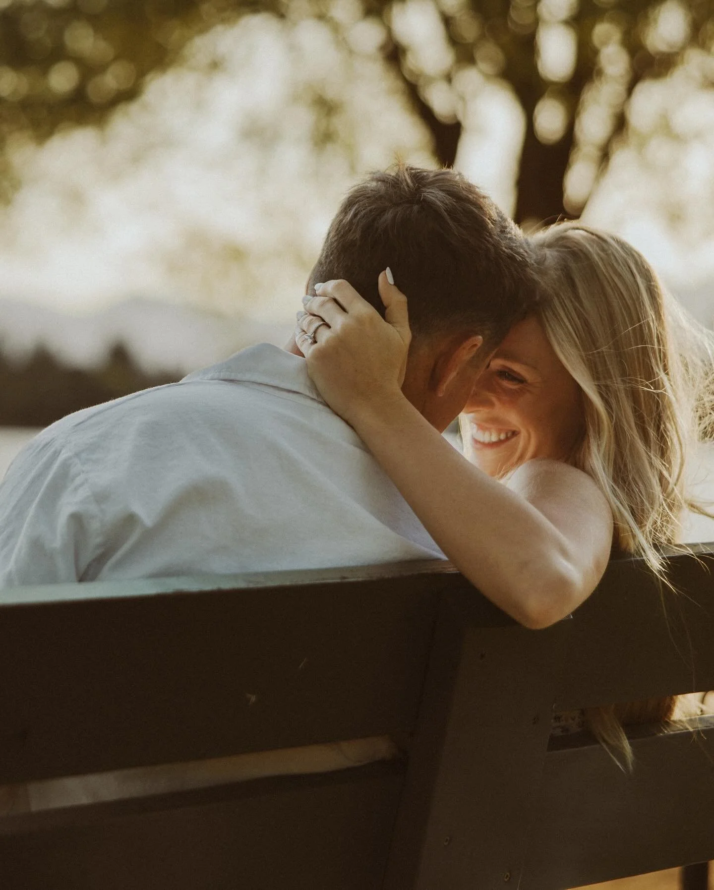 The stillness of the morning. The glow of first light. The way Tiara looked at Ty like the world slowed down just for them. 🌅✨
Polson, Montana gave us a golden sunrise over the lake&mdash;and these two made it magic. Forever starts here. 💍🫶