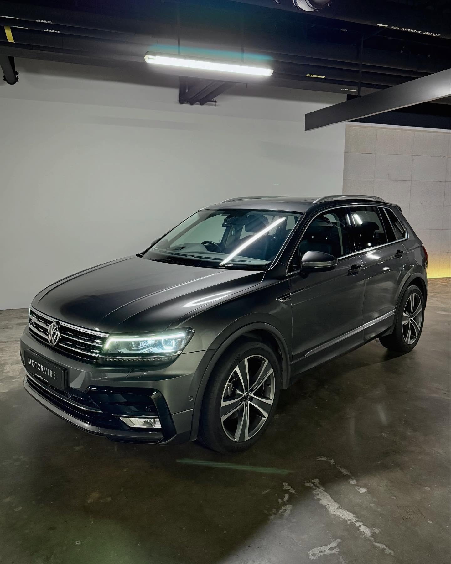 For sale: Top-of-the-line VW Tiguan (May 2017) fully loaded with useful equipments and a powerful engine producing 217bhp and 350Nm.
Only 63,000km clocked and right below $17,000 annual depreciation. Many wear and tear parts replaced with servicing