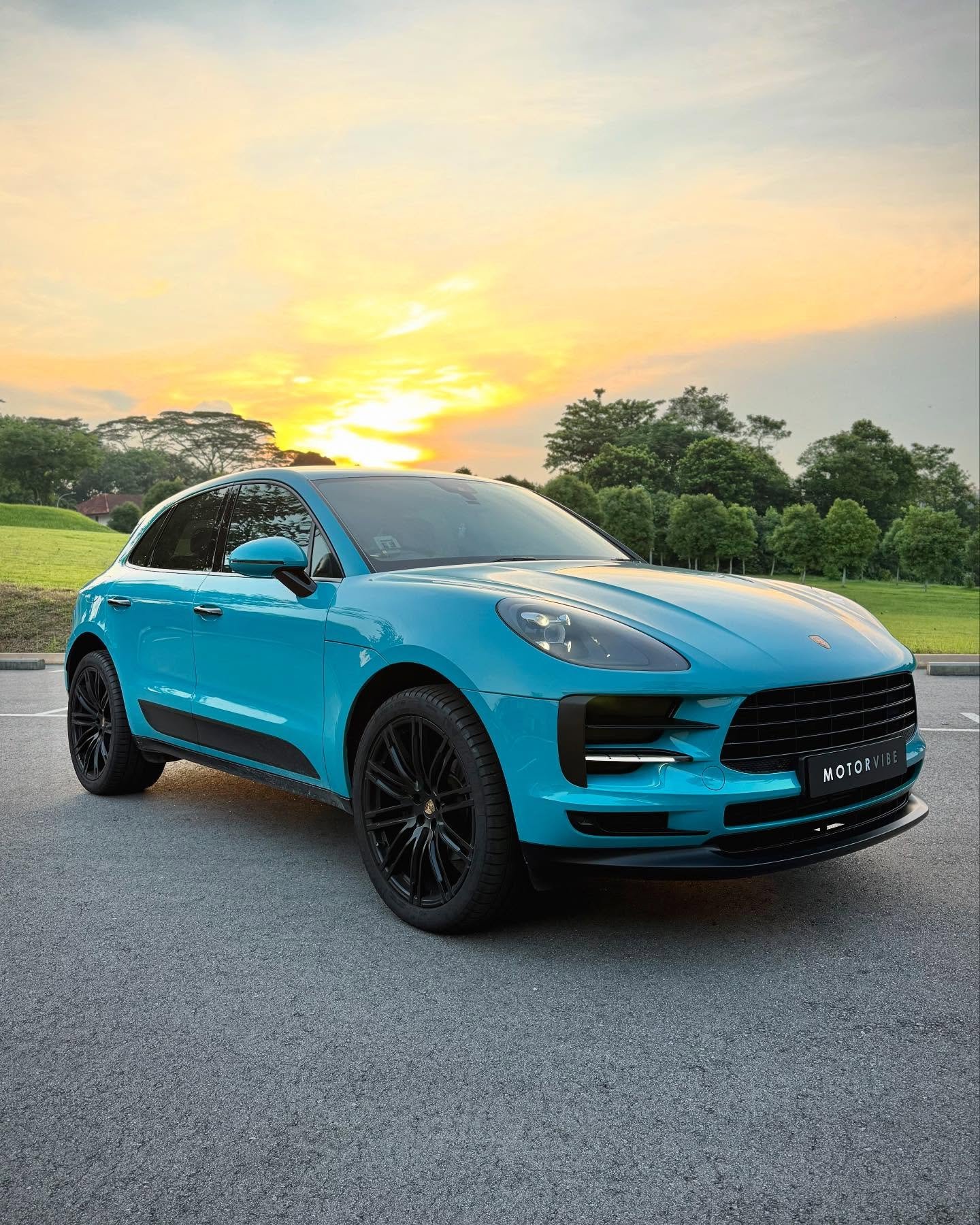 For sale: This beautiful Porsche Macan (Mar 2019) in Miami Blue, under 60,000km mileage, with extended agent warranty until 2027 at only $175,800.
The Porsche Macan is truly a sports car among compact SUVs, emphasizing its dynamic performance, sport