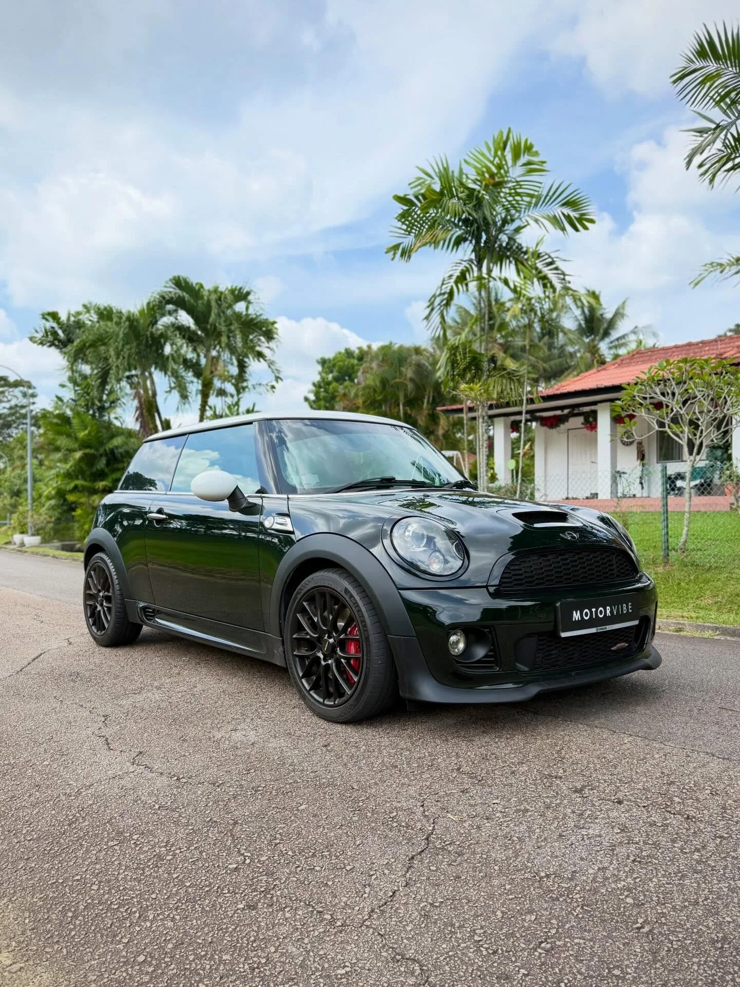 🟩 Available For Sale 

Every press of the throttle on this MINI John Cooper Works (Dec 2013) feels mischievous, raw, alive, as the turbo snarls and the chassis begs for the next corner. 

It&rsquo;s small, yes&mdash;but that&rsquo;s the magic: you f