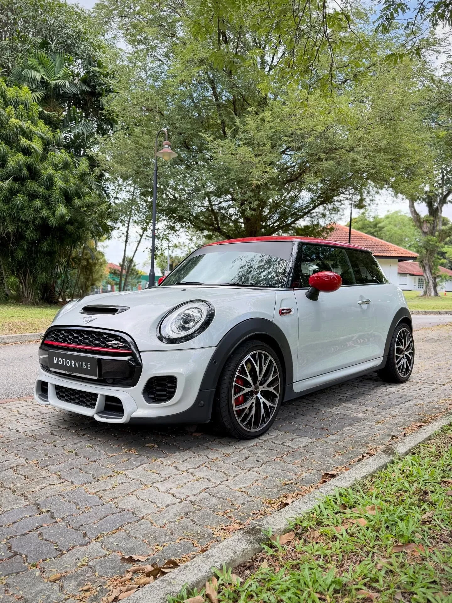 🟩 Available for Sale 

With racing heritage in its veins, the MINI JCW pulses with energy, delivering sharp thrills, cheeky character, and a driving experience that grips both road and heart effortlessly.