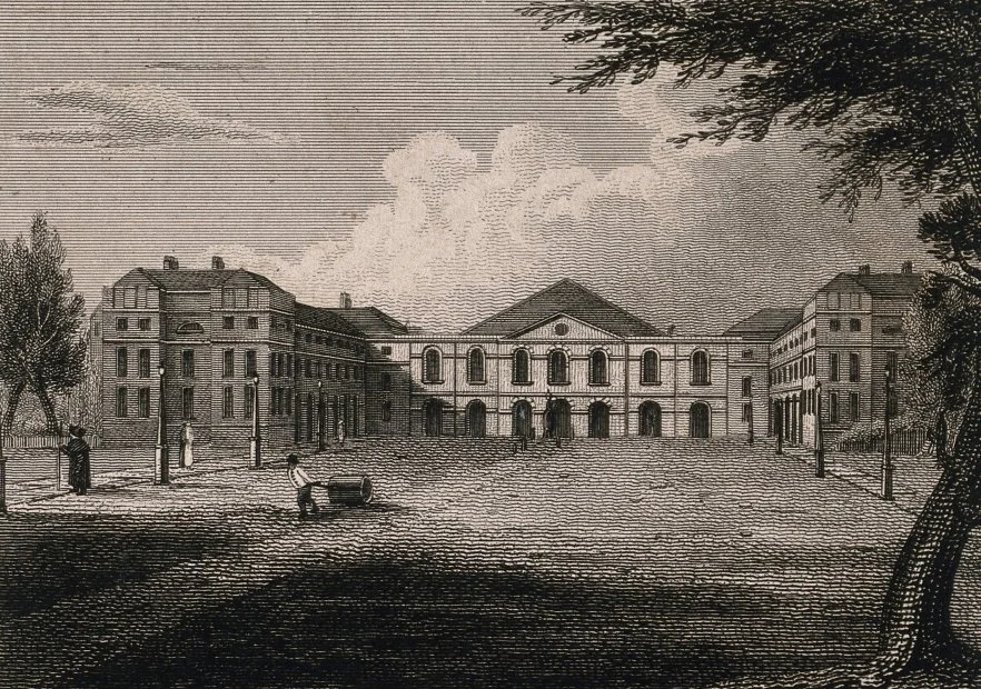 The Foundling Hospital London, drawn & engraved by W Wallis (1816) Collection