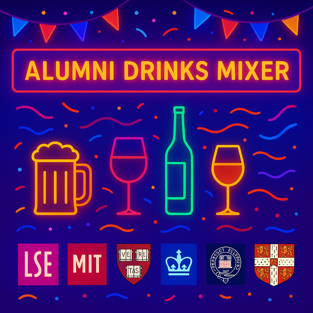 Alumni Drinks Mixer - LSE, MIT, Harvard and Oxcam