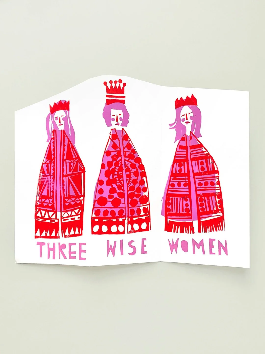 Three Wise Women: Zig Zag Christmas Decoration