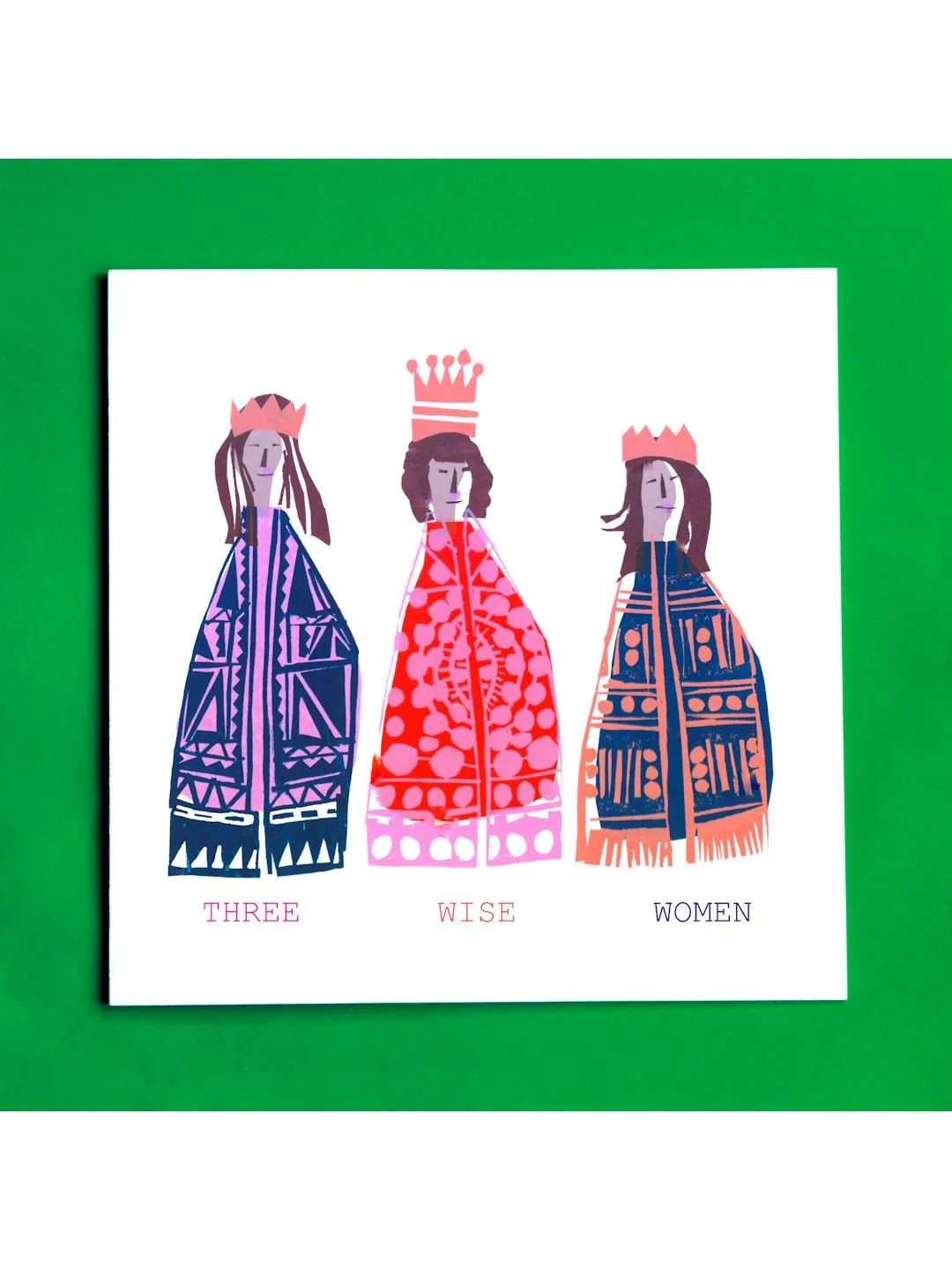 'Three Wise Women' Christmas Card