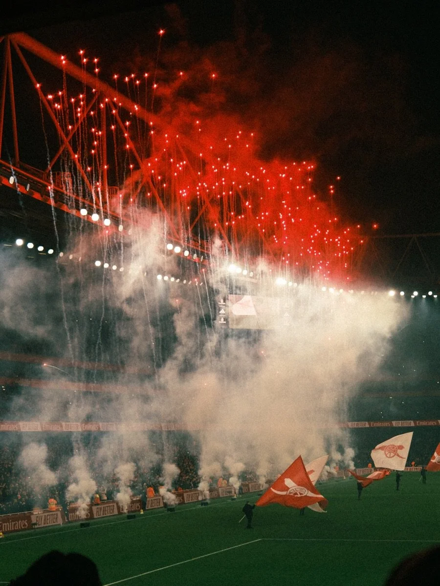 Arsenal 4-1 Aston Villa
.
.
A few blurry shots from my seat after a few bevvies 🍻
.
.
#arsenal #ARSAVL #premierleague #emiratesstadium #lowernorthbank
