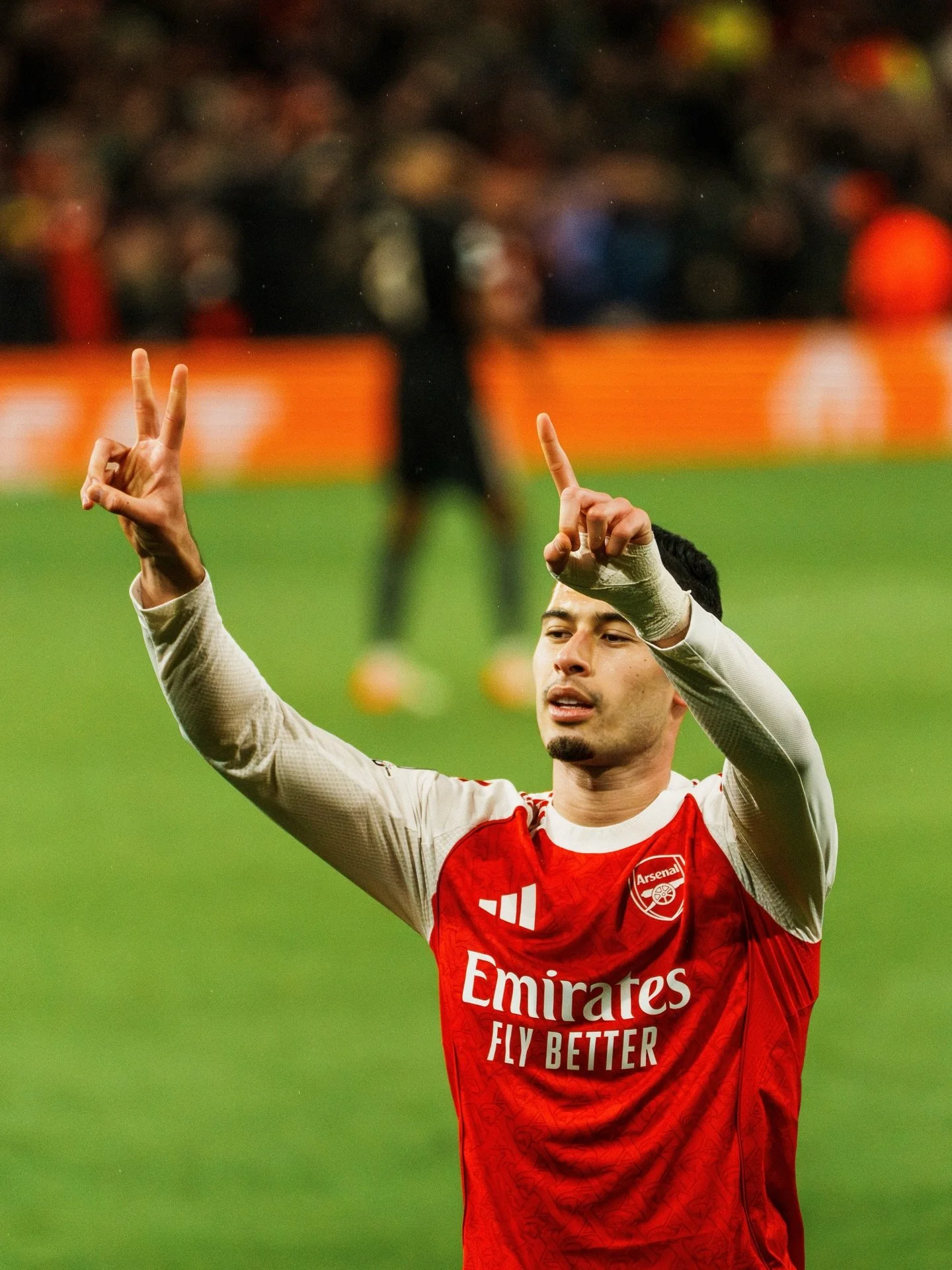 HIS NAME IS GABI!
.
.
#arsenal #martinelli #lowernorthbank