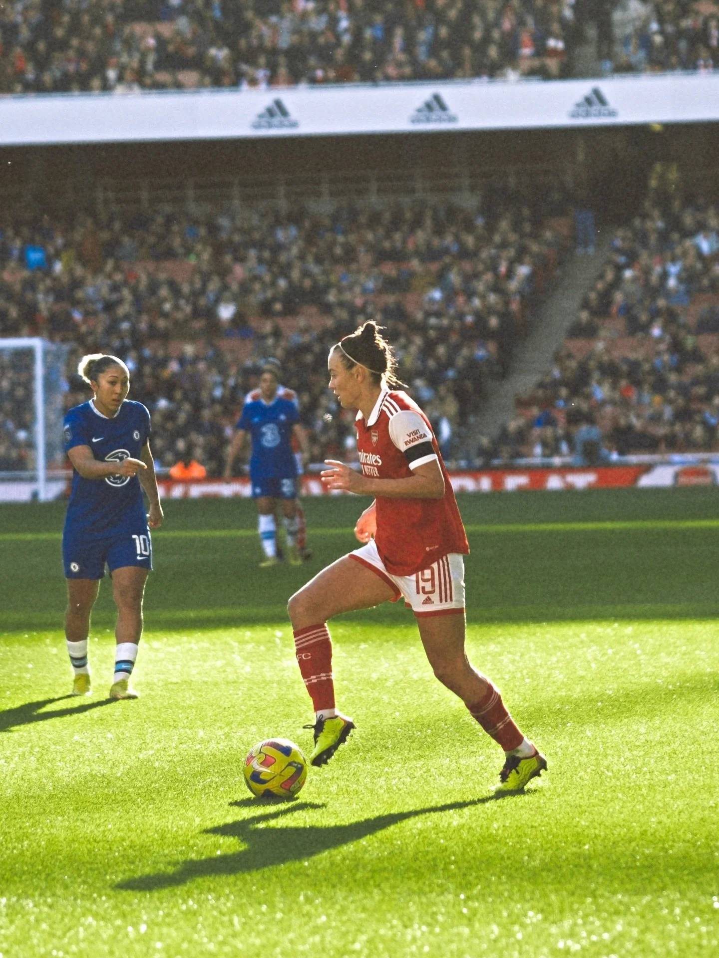 HUGE SHOUTOUT TO @caitlinfoord FOR DRAGGING @arsenalwfc TO THE WOMEN&rsquo;S CHAMPIONS CUP