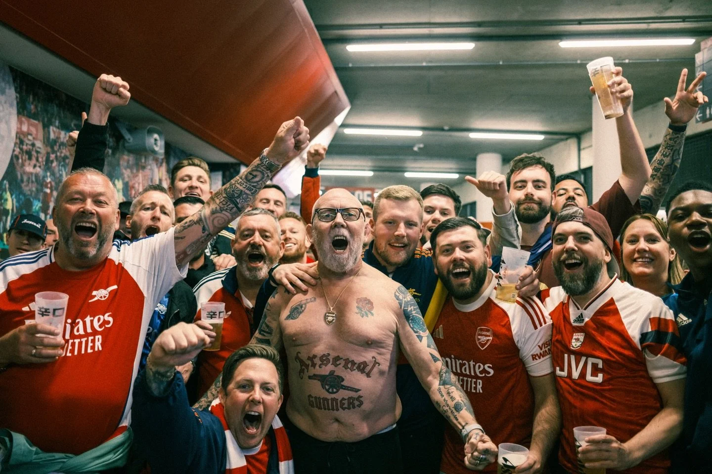 THE NORTH BANK 🔴⚪️
.
.
#arsenal #lowernorthbank