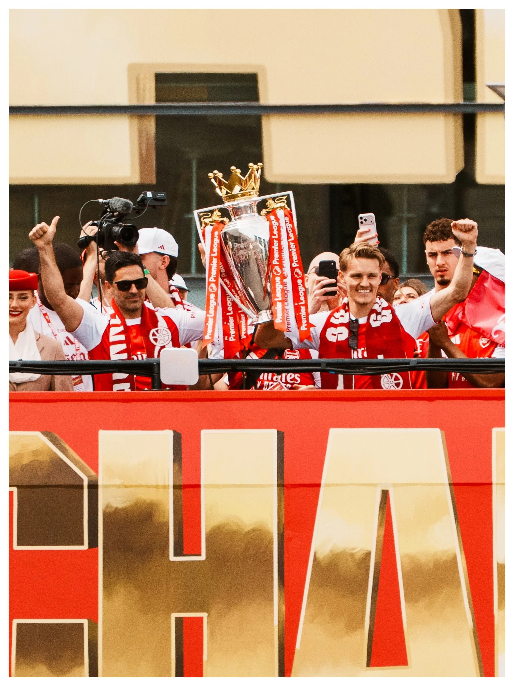 Premier League parade day part 3
.
.
Images shot for @arsenal 
.
.
#arsenal #parade #lowernorthbank