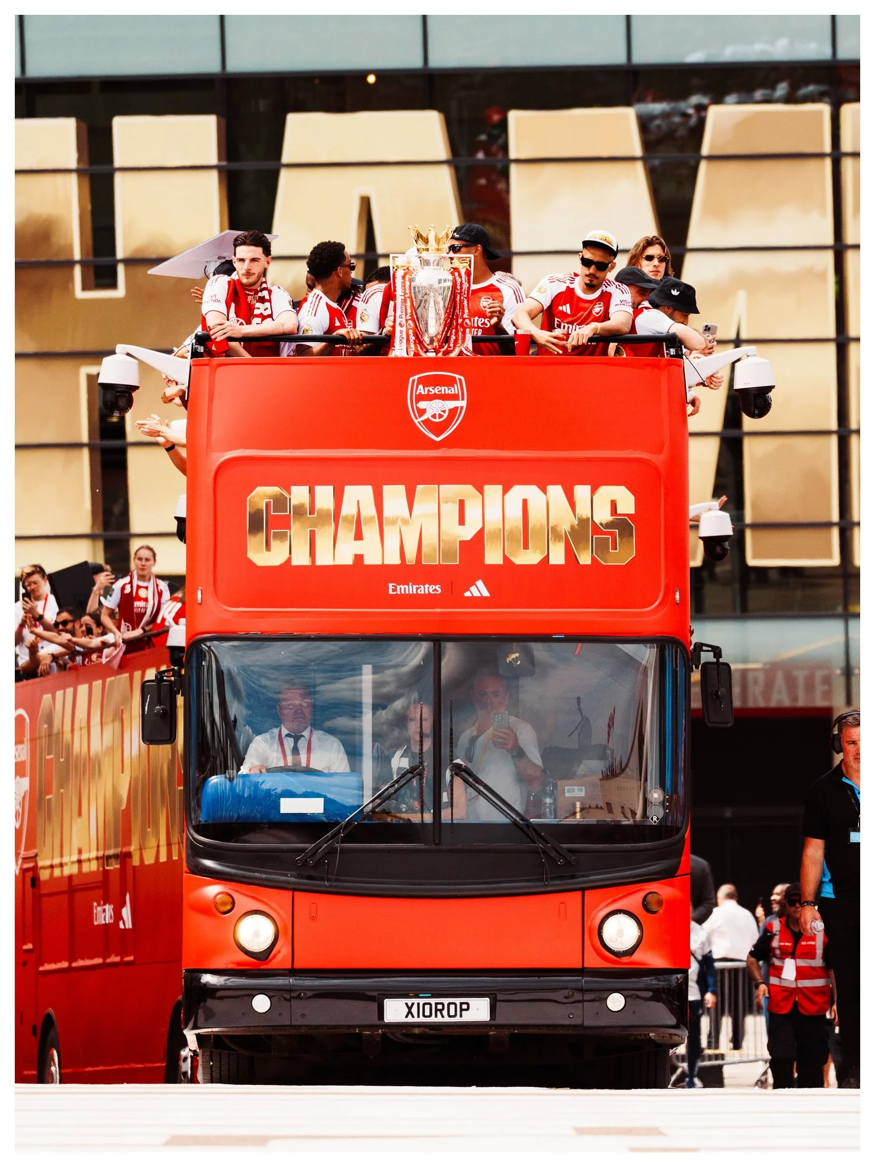 Premier League parade day part 4
.
.
Images shot for @arsenal 
.
.
#arsenal #parade #lowernorthbank