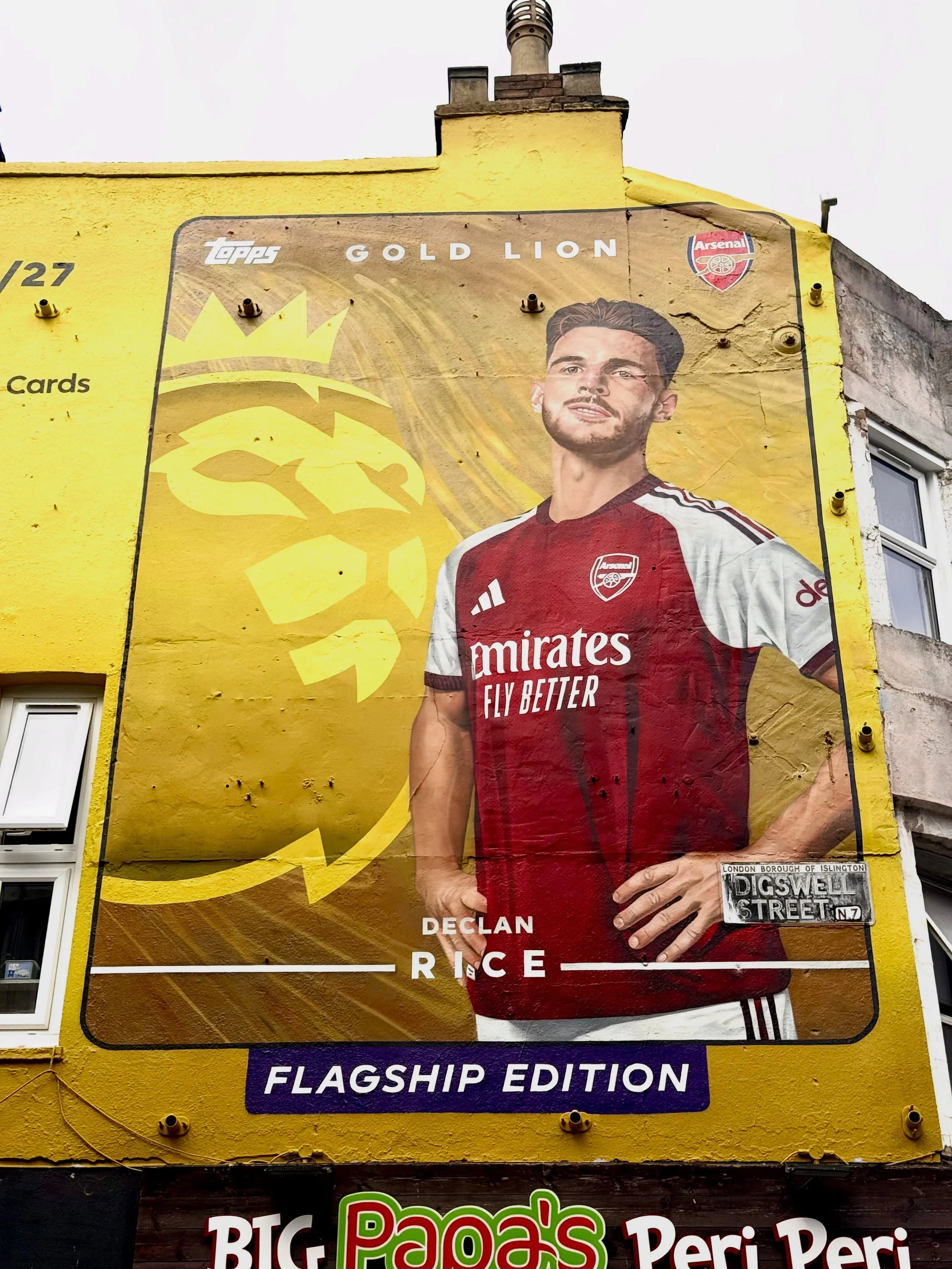 Look at that, by @toppsfc 😍
.
.
#arsenwl #declanrice #toppsfc #toppscards #lowernorthbank