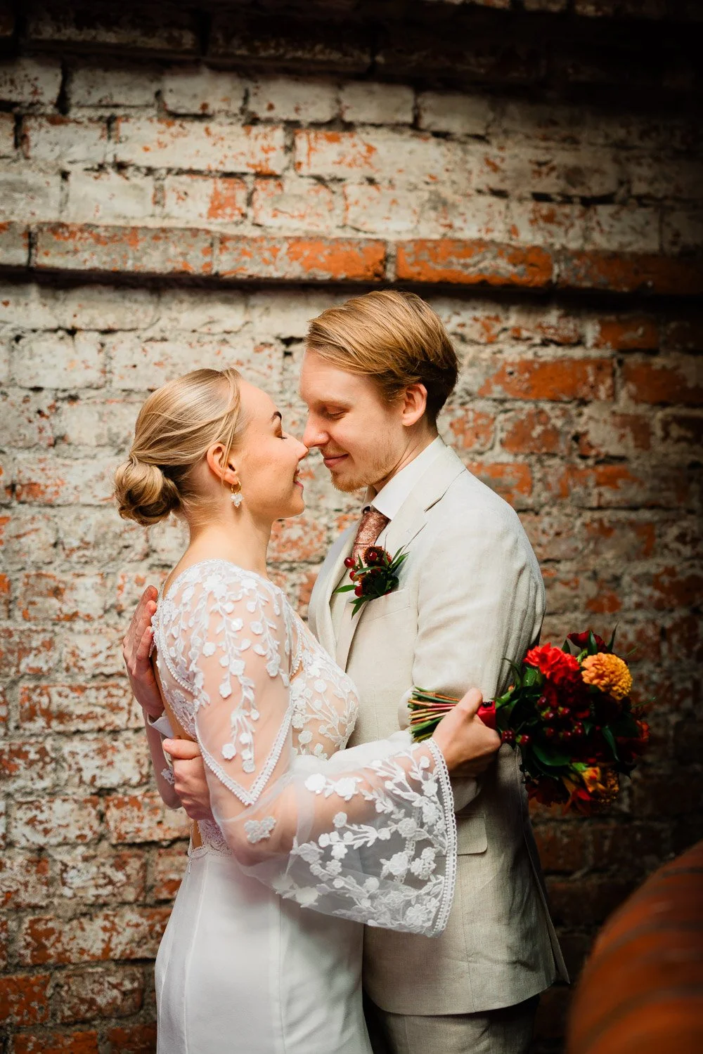 Hääkuvaus Tampereella Finlaysonilla.