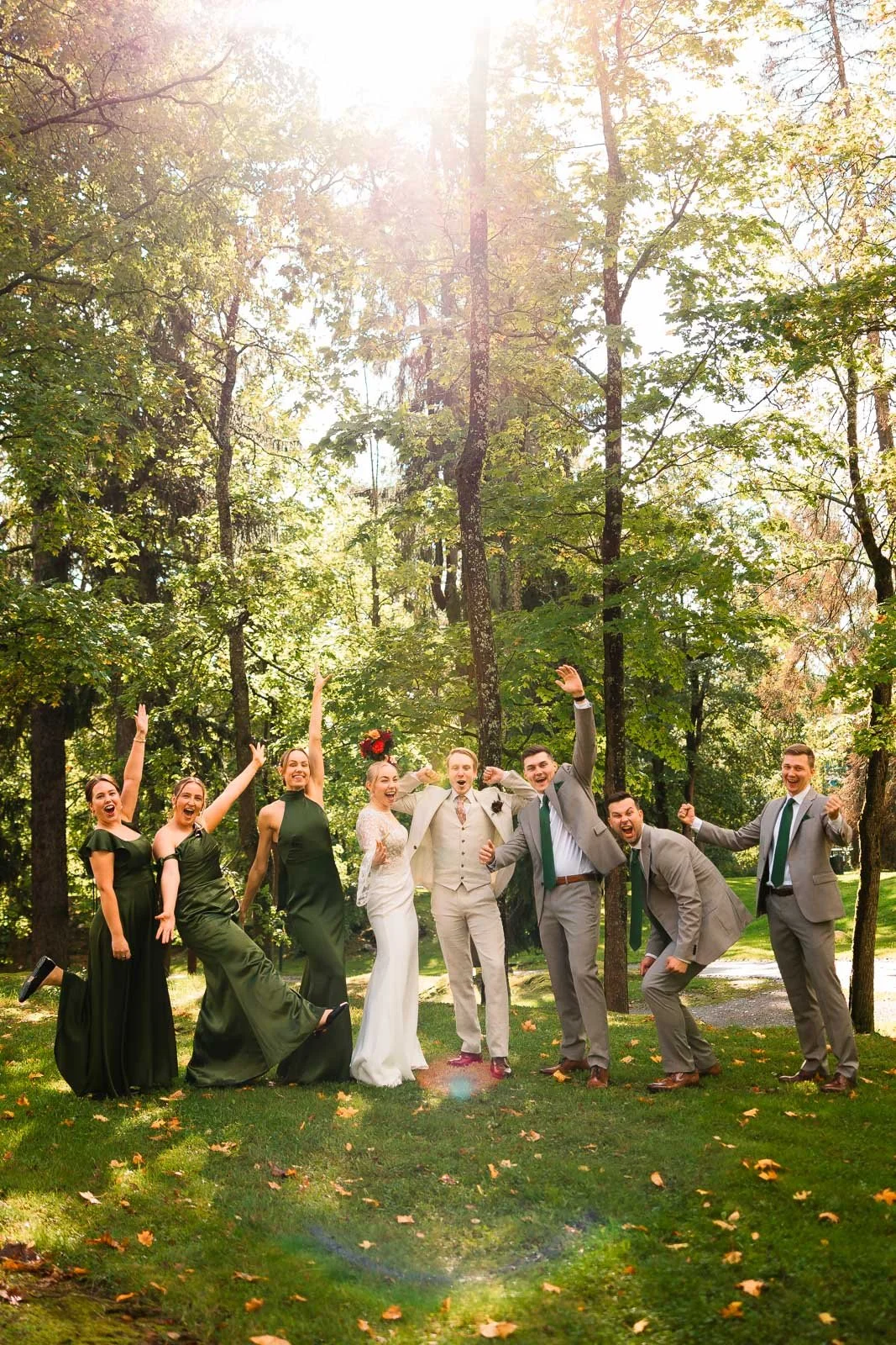 Hääkuvaus Tampere, häätiimin yhteiskuva.