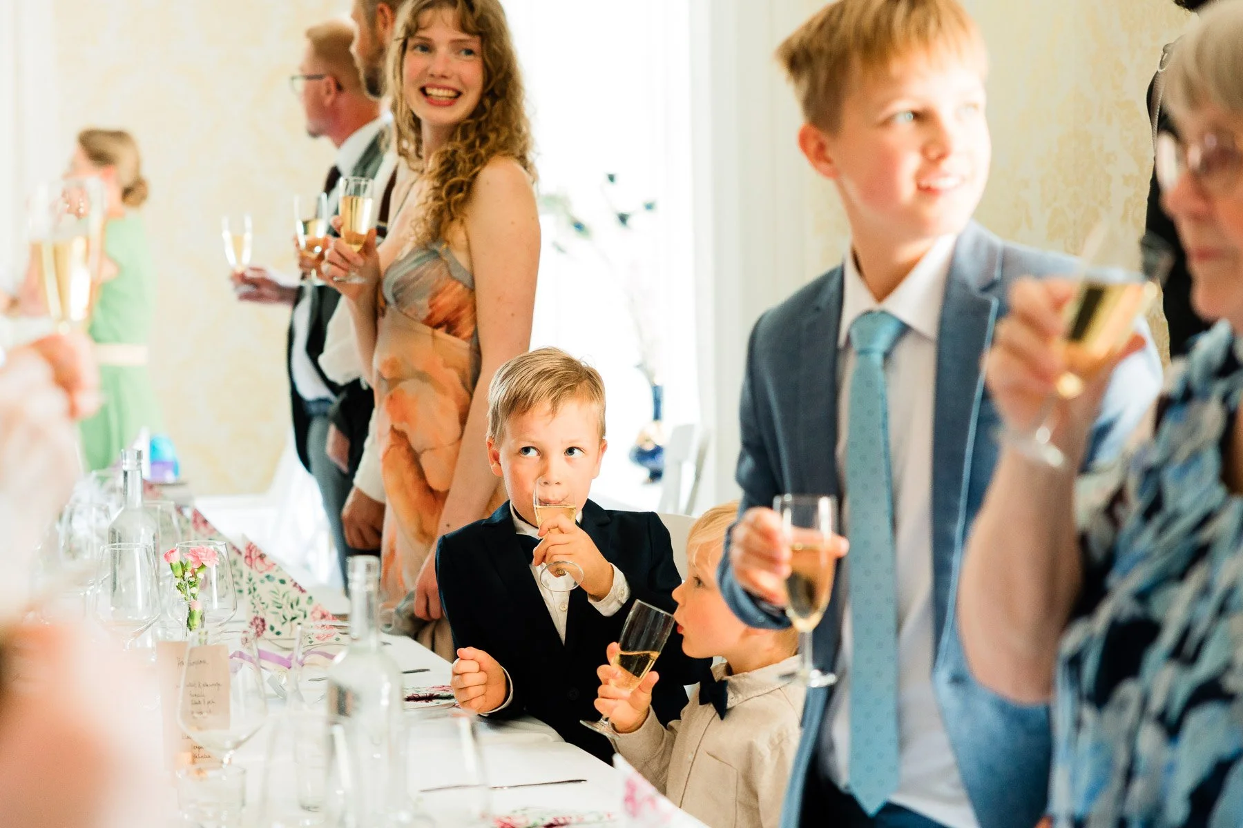 Dokumentaarinen hääkuvaus, alkumaljat.